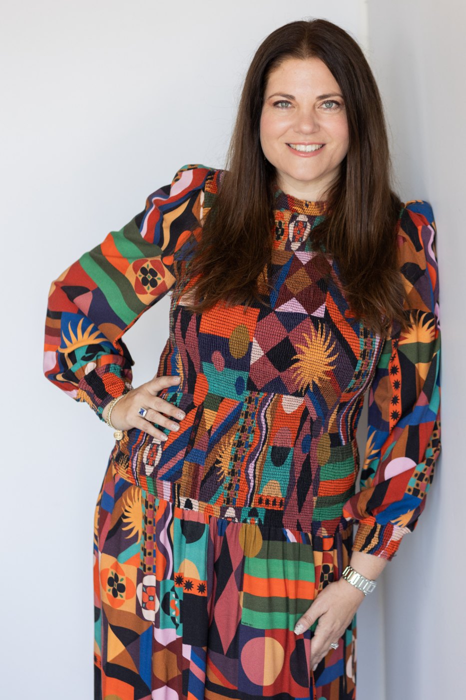 Studio portrait of Jamie Latiano Jacobs