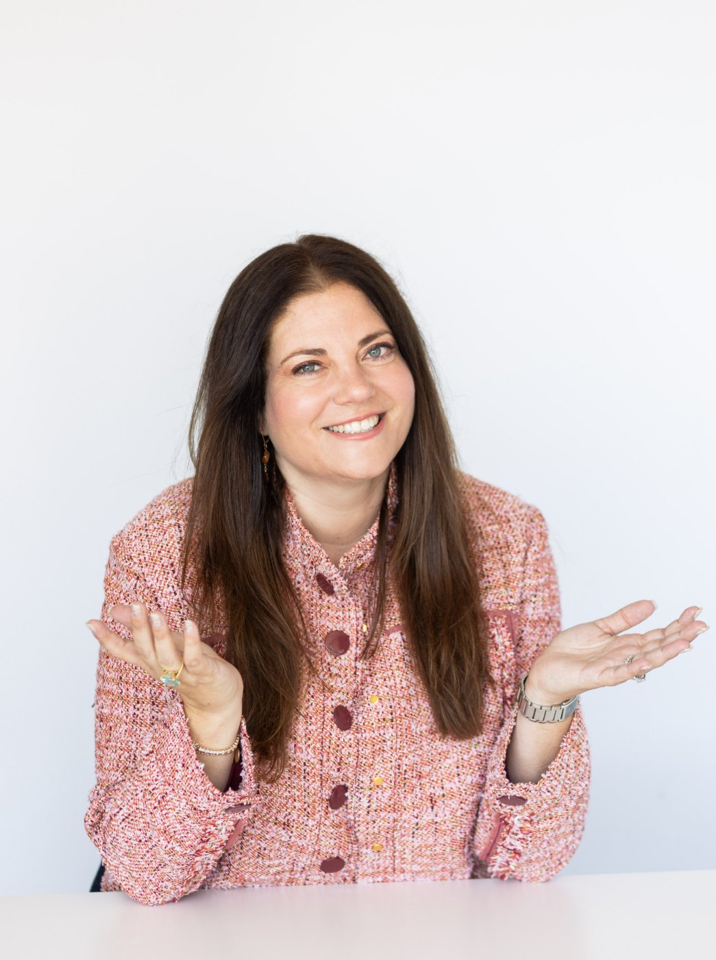 Studio portrait of Jamie Latiano Jacobs